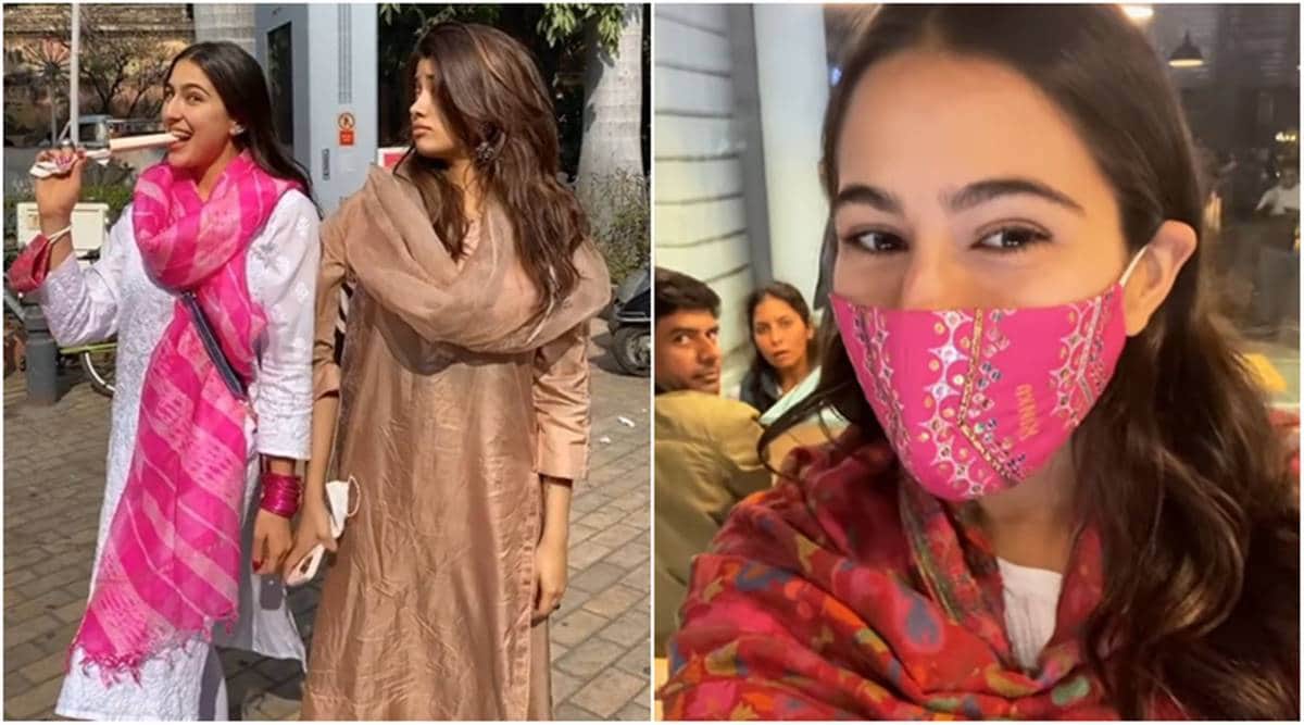 Jhanvi Kapoor got jealous after seeing Sara Ali Khan eating Kulfi, enjoys auto-ride with friends