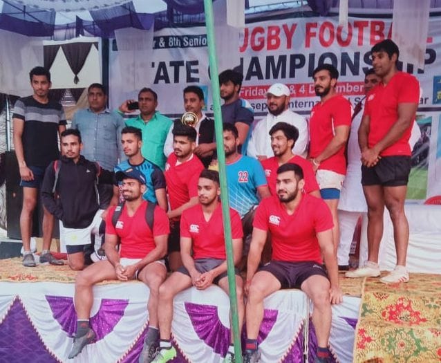 In the senior category of boys in the Rugby Football Championship, Sonipat became the winner and Hisar became the runner-up