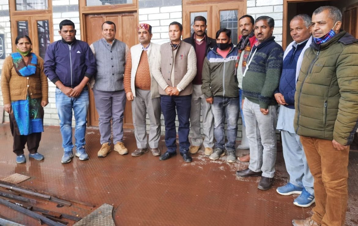 Megh Singh became the President of Panchayat Secretary Union