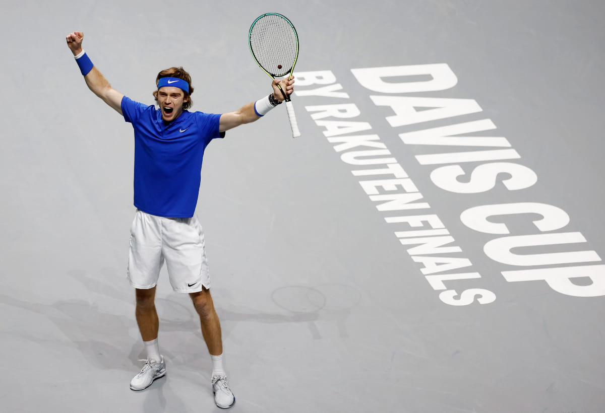Davis Cup Final: Rublev gives Russia the lead in the final, Medvedev will also be in charge against Croatia in final | Russia vs Croatia Davis Cup final