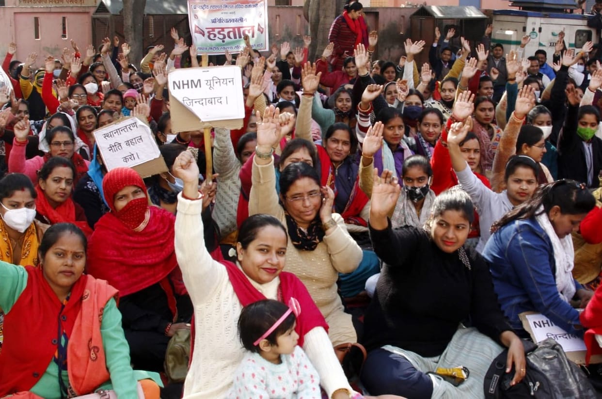 Now preparations for action on striking NHM contract workers