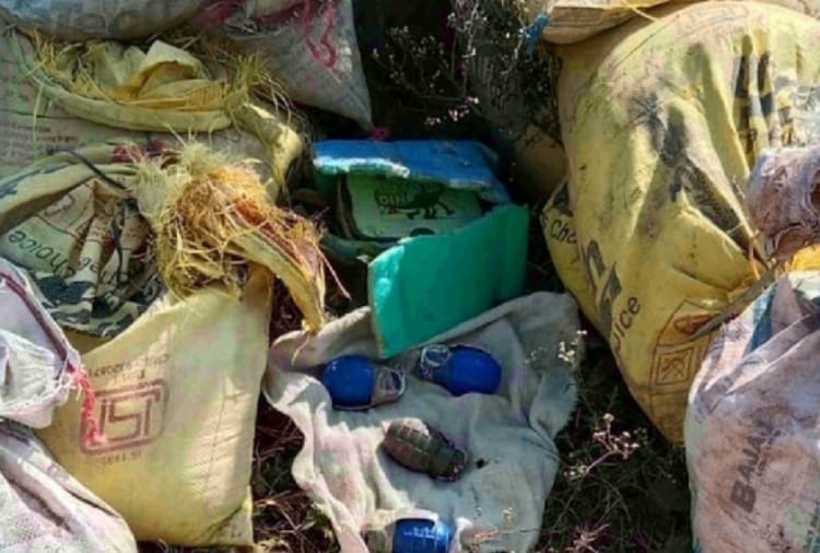 Grenade and Tiffin Bomb Diffuse found in Gurdaspur of Punjab