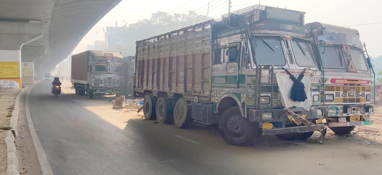 Trucks parked on the side of the highway are becoming deadly