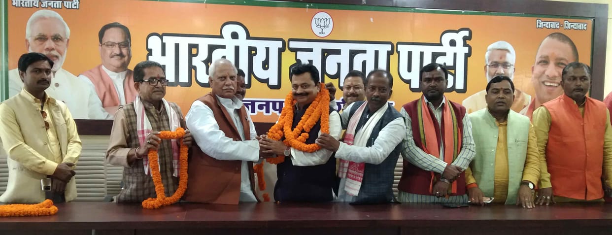 mp vijay dubey welcomed