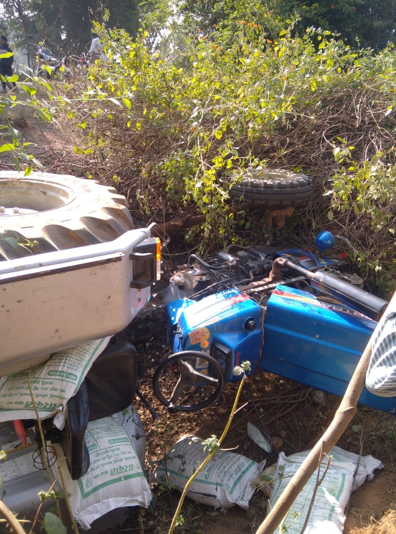 trackter accident