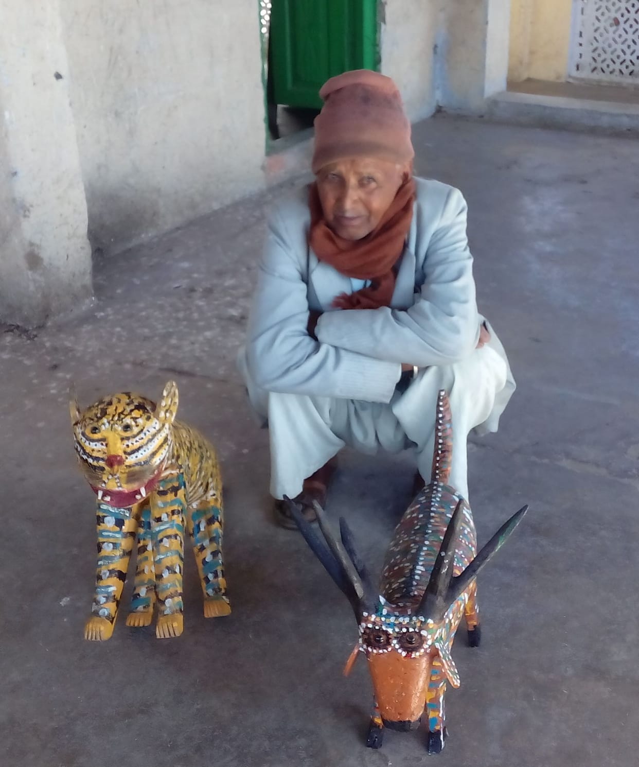 At the age of 80, Tikaram is giving new heights to woodwork