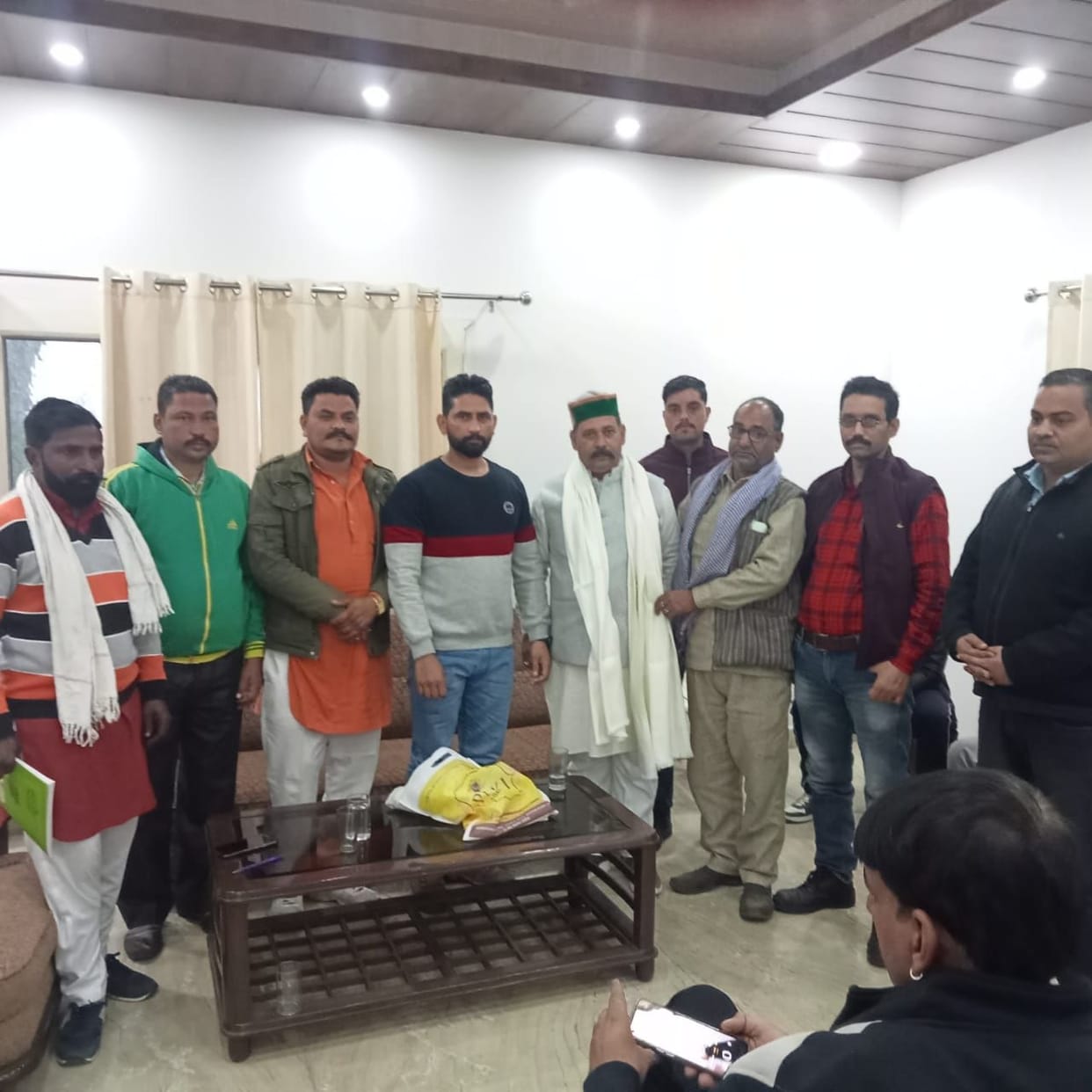 gurmail singh elected senior vice president of  haroli block intuc