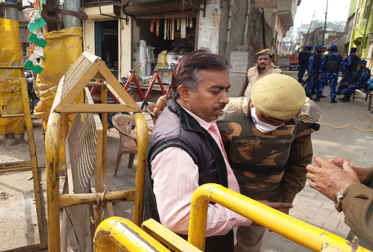 Route Divert In Mathura Shri Krishna Janmbhoomi And Idgah