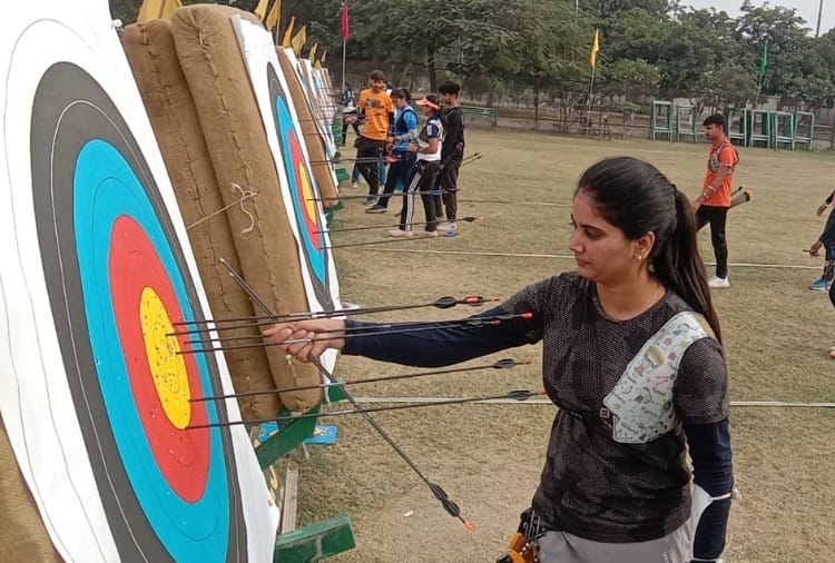 2nd Khelo India Archery Competition held in Sonipat of Haryana