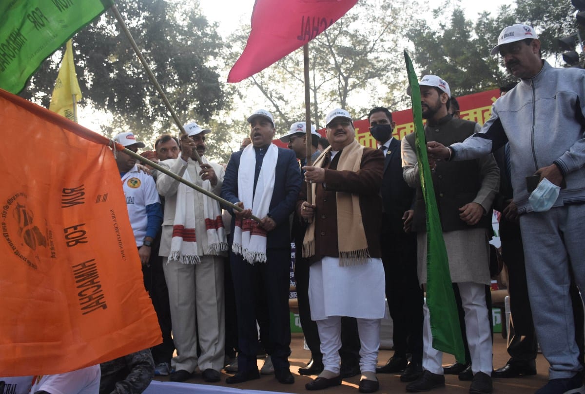 Run for Himachal Himachal marathon flagged off at New Delhi