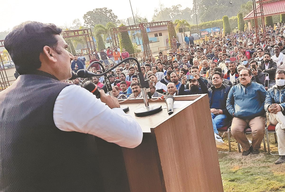 bjp zila mahamantri Ranvir nikka announced to contest 2022 himachal vidhan sabha election