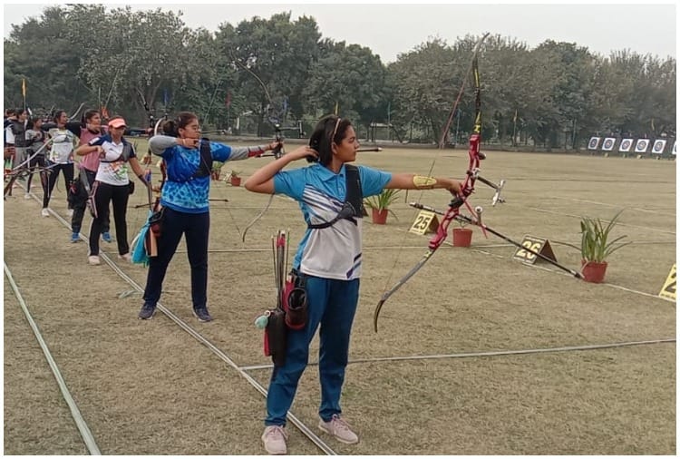 2nd Khelo India Archery Competition held in Sonipat of Haryana