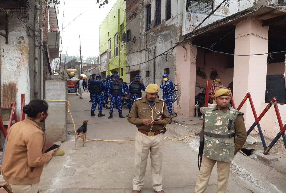 High Security In Mathura Shri Krishna Janmbhoomi And Idgah Route Divert