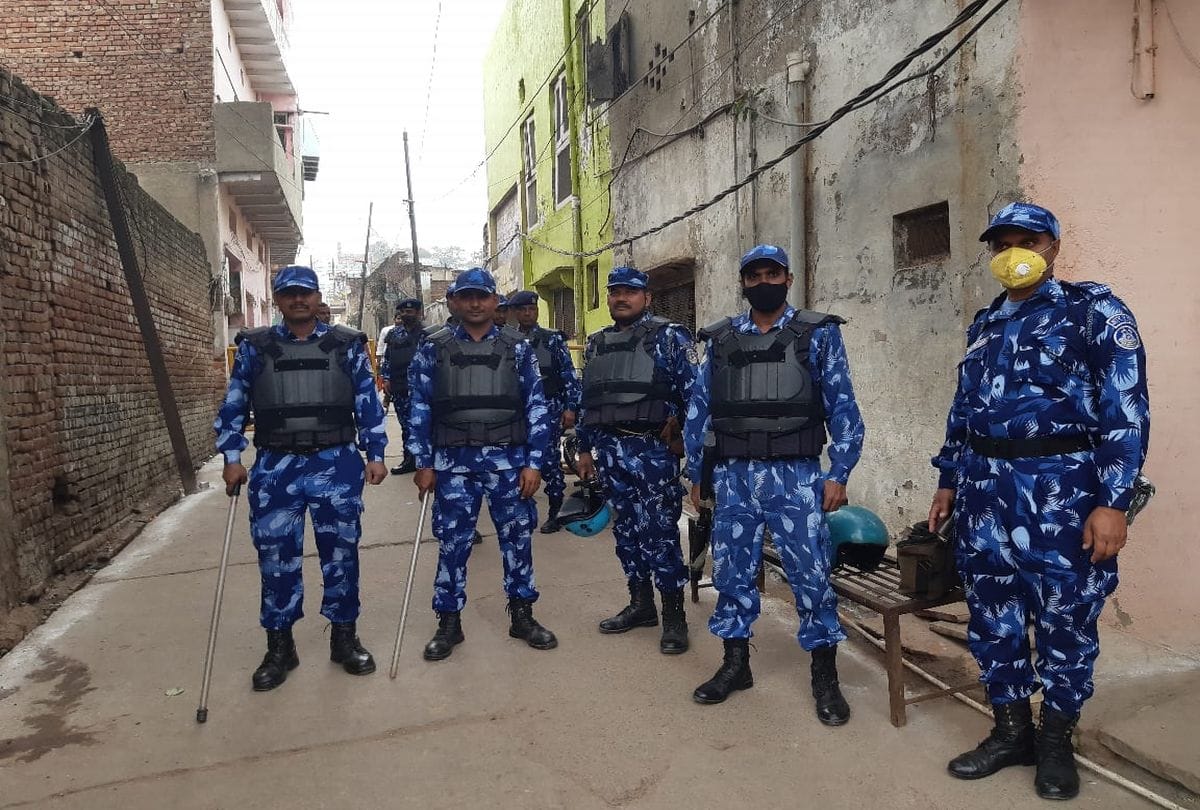 High Security In Mathura Shri Krishna Janmbhoomi And Idgah Route Divert