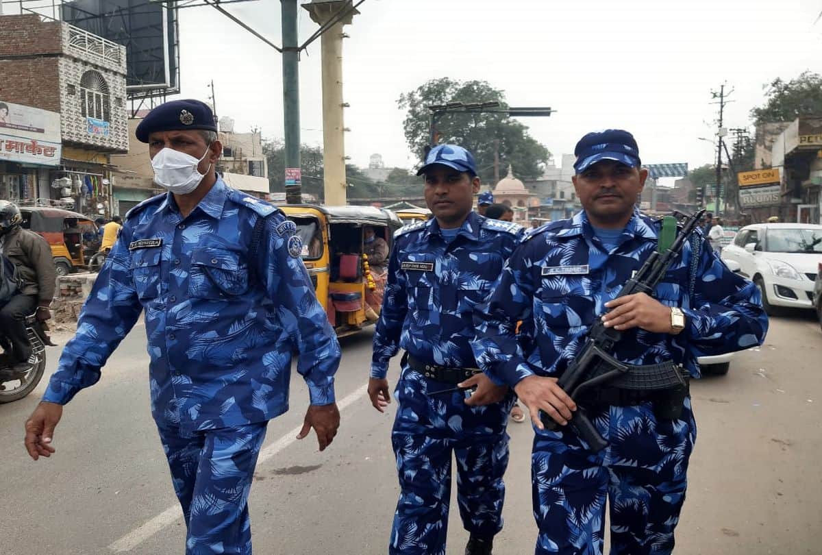 High Security In Mathura Shri Krishna Janmbhoomi And Idgah Route Divert