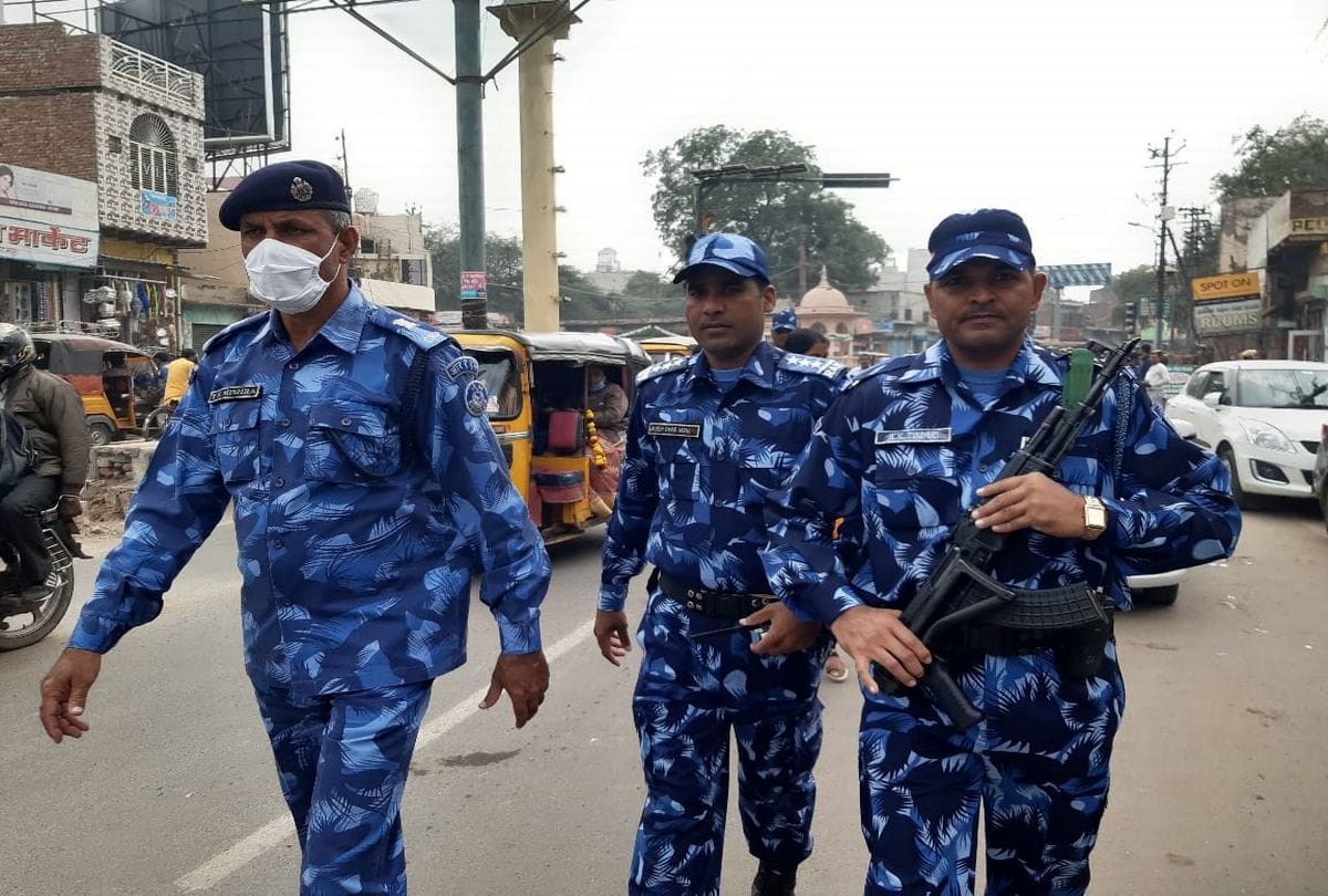 High Security In Mathura Shri Krishna Janmbhoomi And Idgah Route Divert