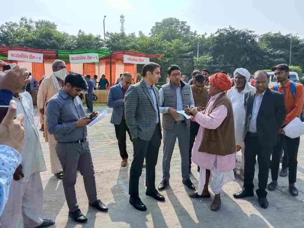 250 citizens applied for various schemes on the first day of Antyodaya Mela