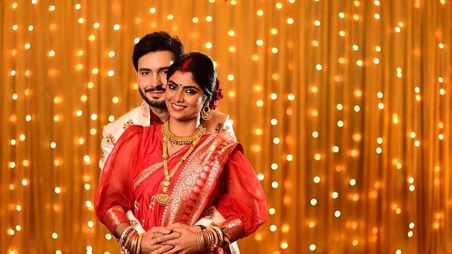 Just Married: Naagin actress Sayantani Ghosh marries boyfriend Anugrah Tiwari, see photos