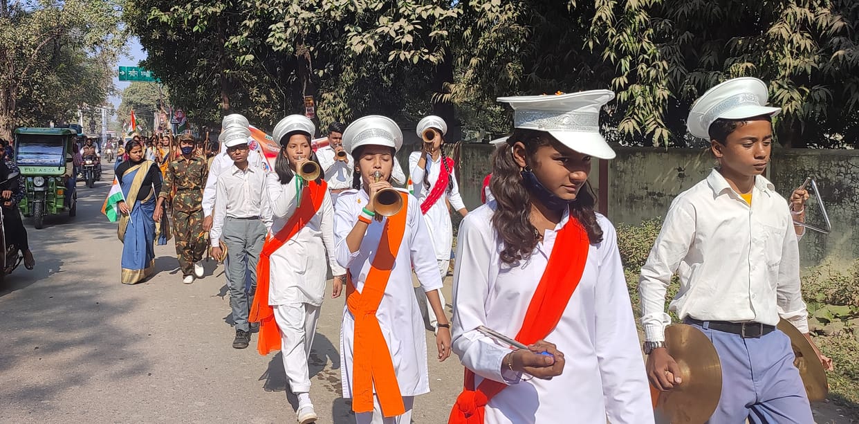 Rath Yatra came out with the cheers of immortal martyrs