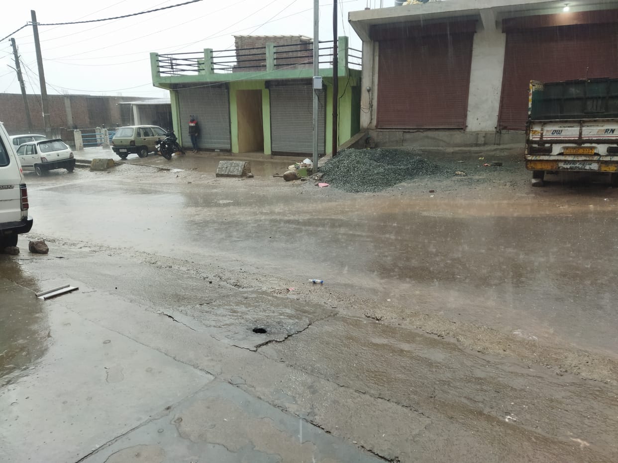 Heavy rainfall problem