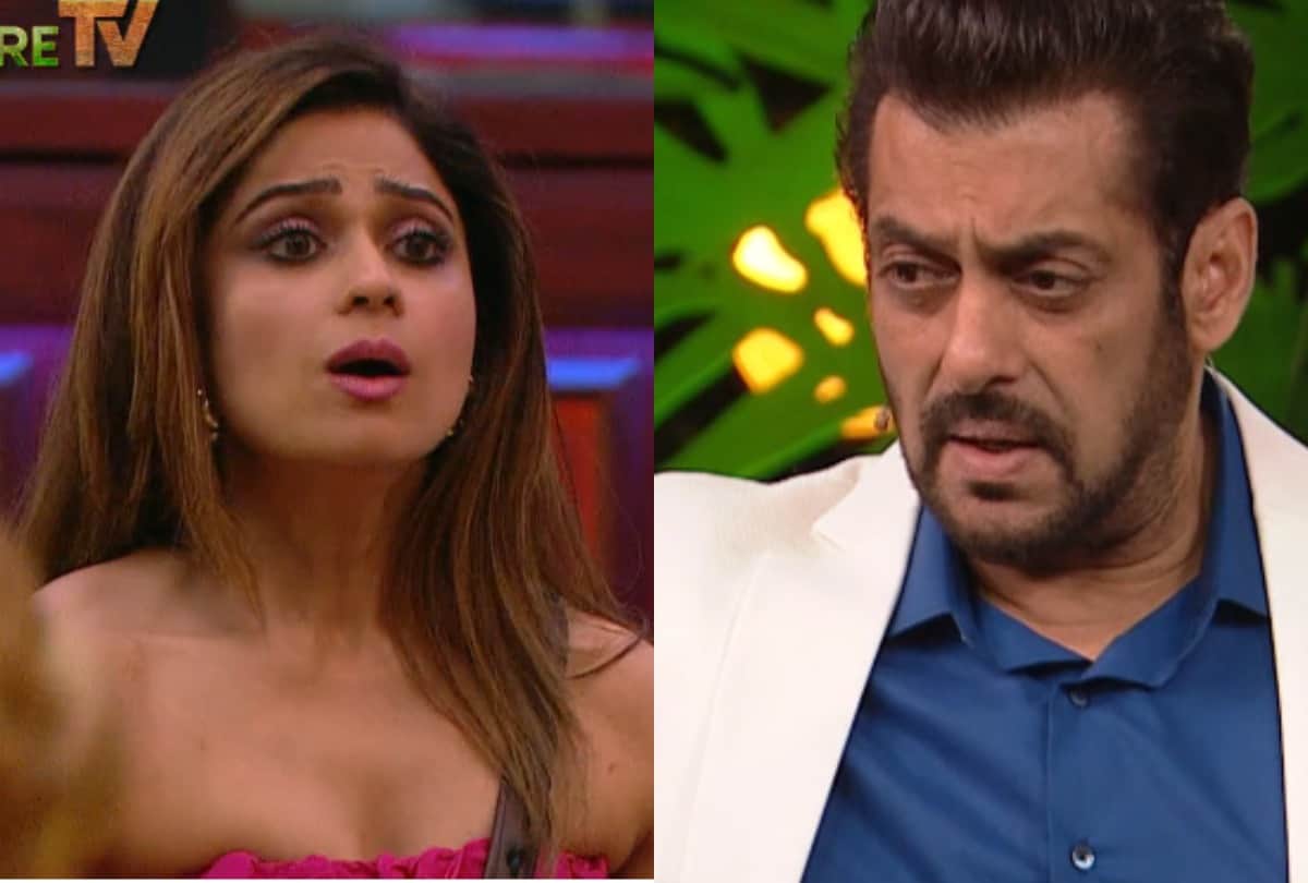 Bigg Boss 15 Salman Khan came in support of Abhijeet Bichukale asked this question to the family members against Shamita Shetty