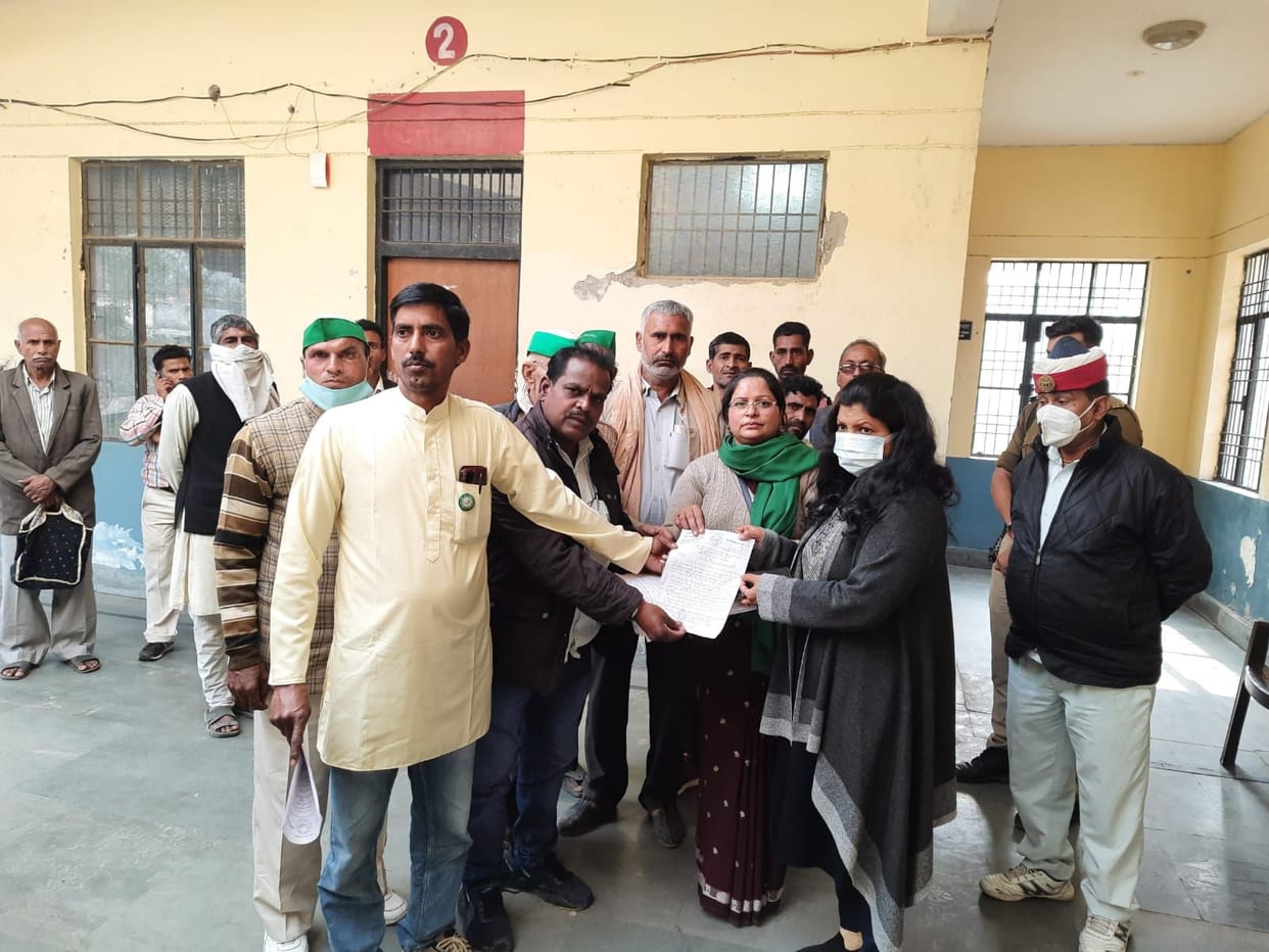 Hathras: Law made on MSP, martyr farmers got 25-25 lakhs