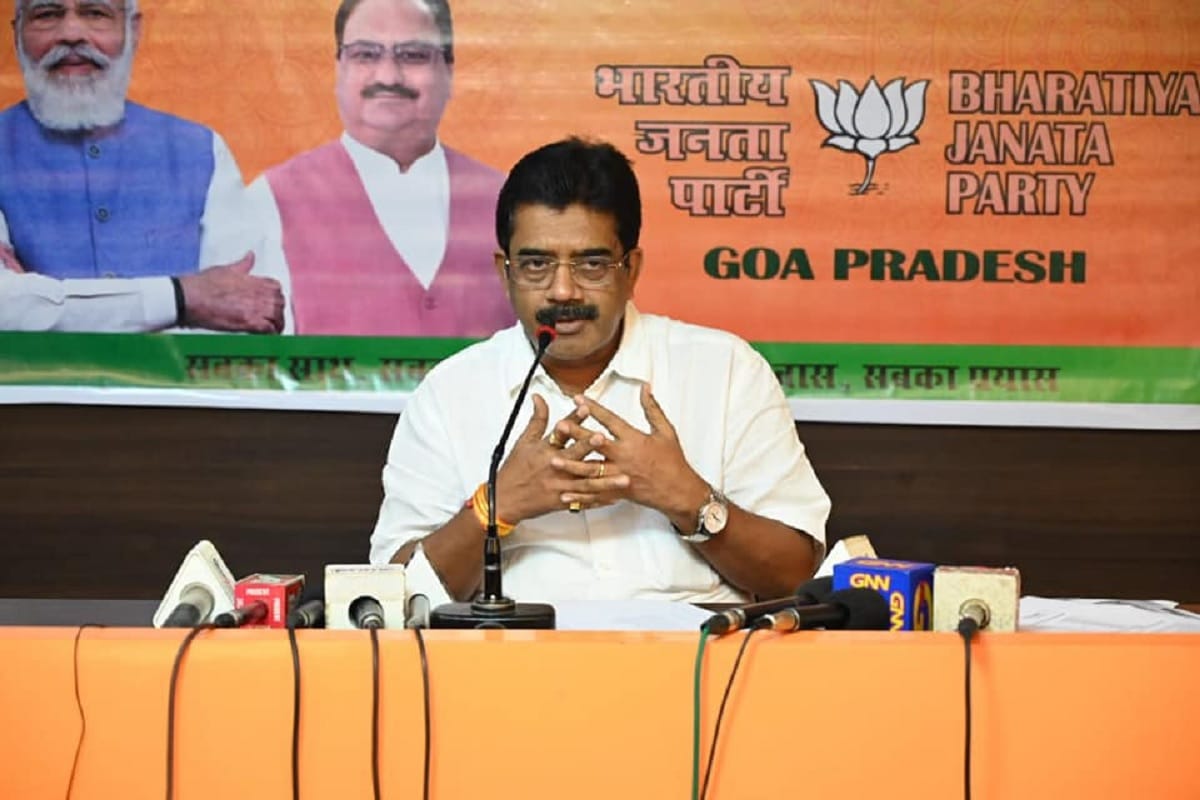 Goa BJP state president Sadanand Shet Tanvade says saffron party will will assembly election irrespective of any alliance as MGP and TMC shook hands
