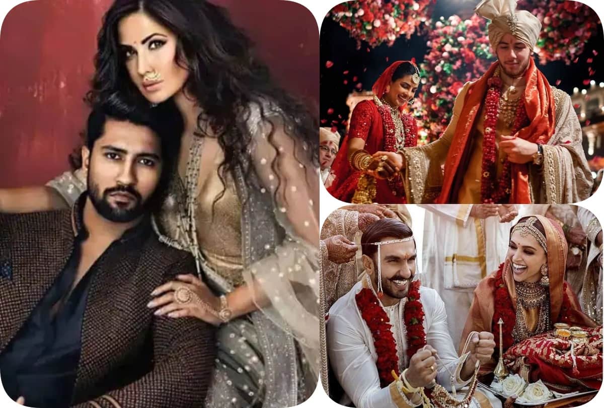 celebrity couples who had two wedding ceremonies priyanka nick to katrina vicky wedding