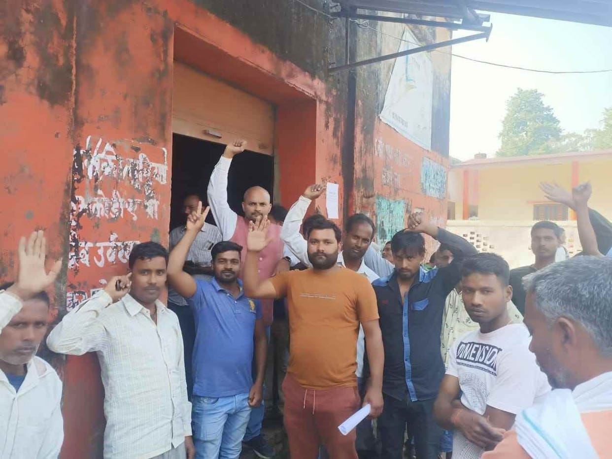 farmers protest