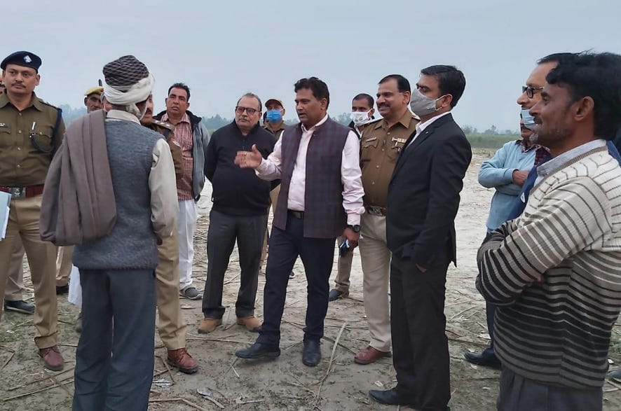 UP and Uttarakhand officials reached Nangal to resolve the dispute