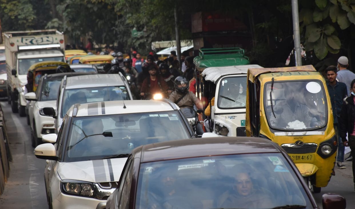 First the students struggled with the questions, then the city struggled with the jam
