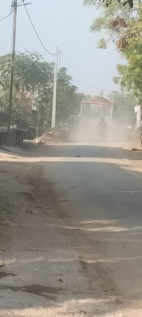 Even after complaining, the mining of soil is not stopping in the area
