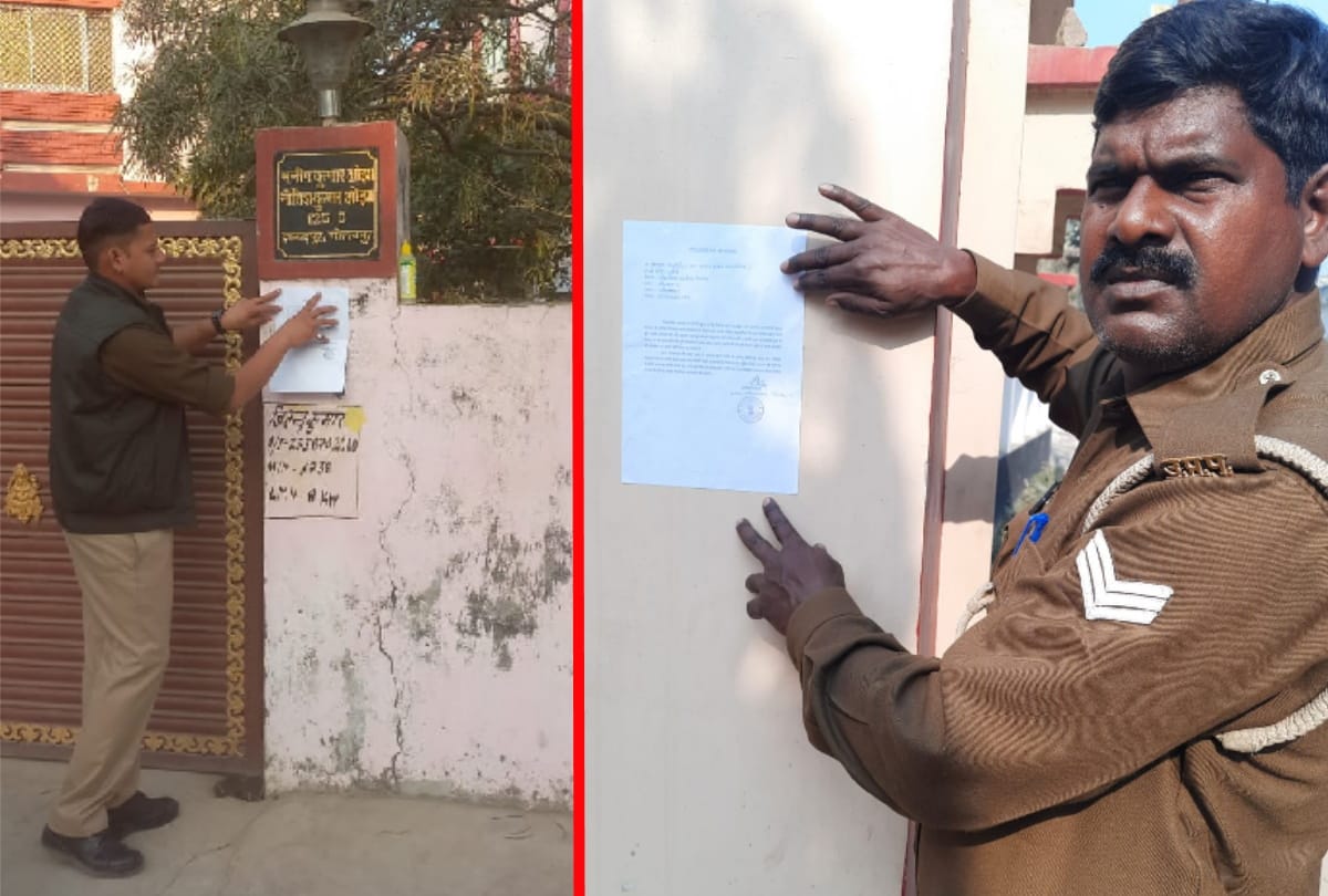Preparations for arrival of PM Modi notices pasted on houses of 12 including student leaders