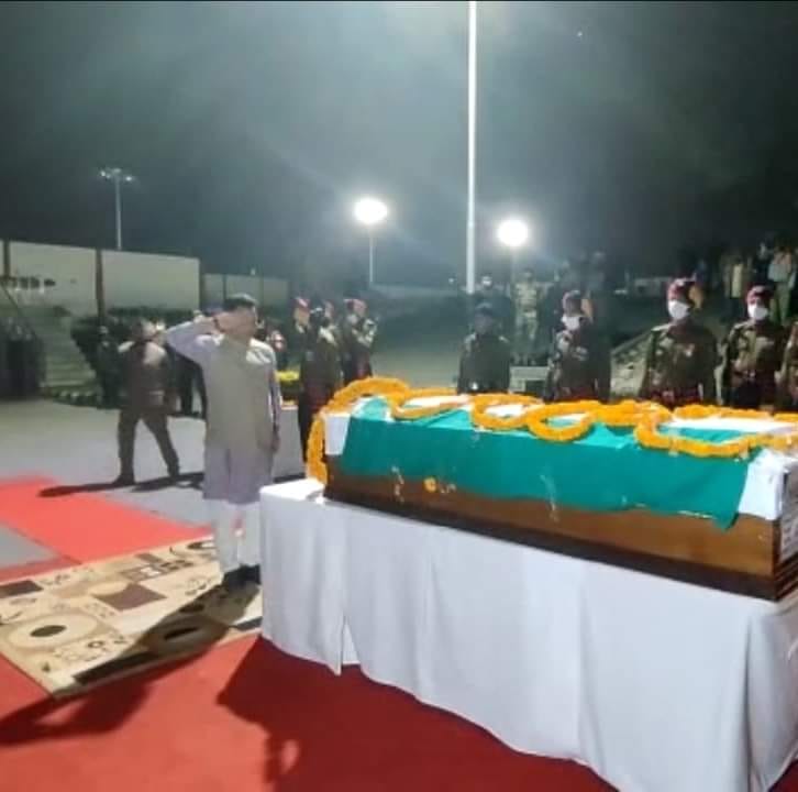 uttarakhand news: tehri jawan gautam lal martyr in nagaland, dead body reach today