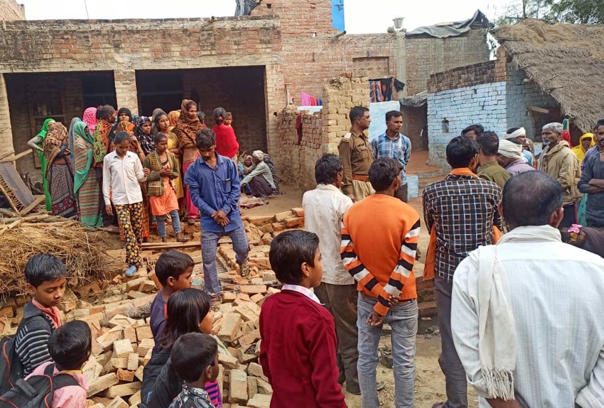 Two children killed, one injured due to wall collapse in Kanpur dehat