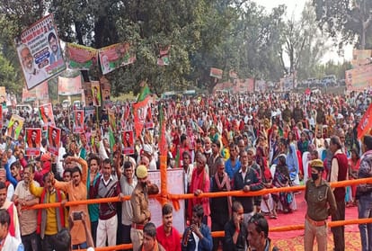 Vote in the name of nationalism, remove Jinnah supporters from power Swatanterdev Singh says in Prayagraj