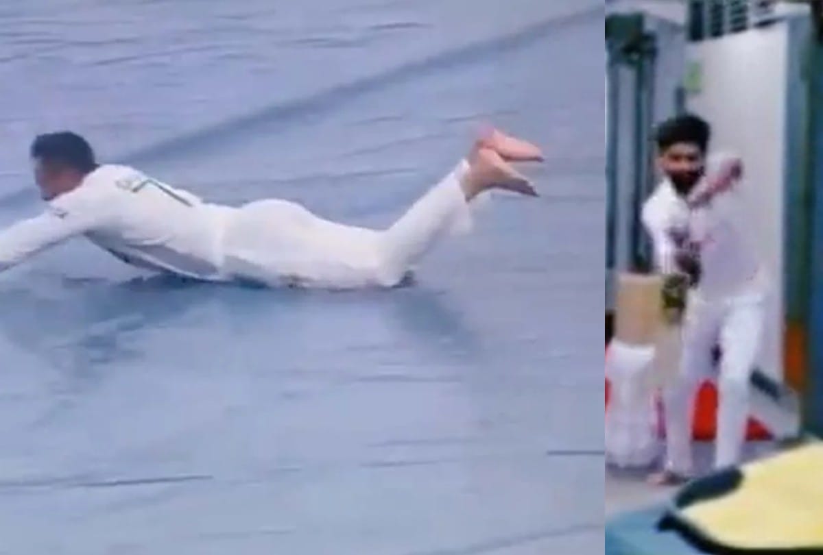 Ban Vs Pak Shaki al Hasan Enjoys Rain in ground watch Funny video