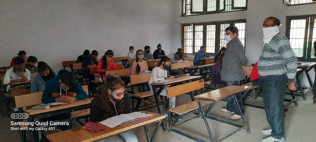 134A: 2425 students took the examination at eight centers, Yamunanagar