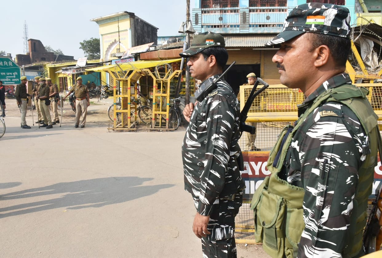 Ayodhya's security cordon remained tight, peace prevails in Ayodhya