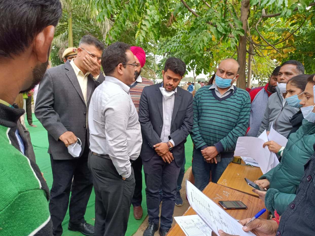 Officials inspected Antyodaya Gramodaya Mela, saw arrangements