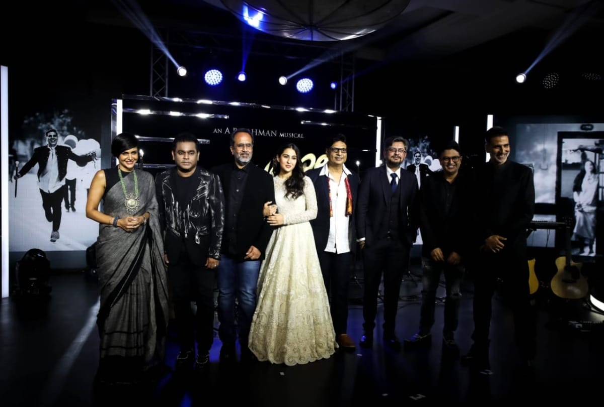 Atrangi Re: Rahman and Irshad gathered in Mumbai the album of 'Atrangi Re' was highly praised