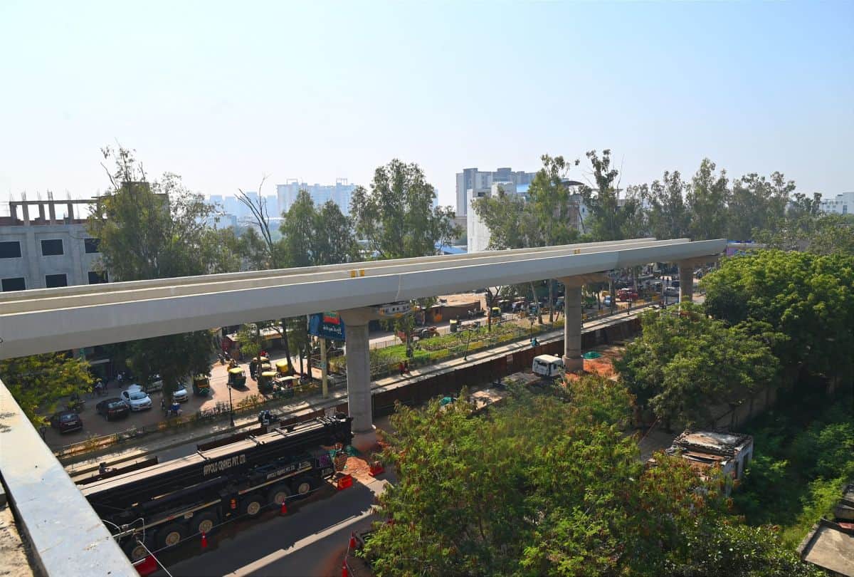 One Year Of Agra Metro Rail Project Work Progress