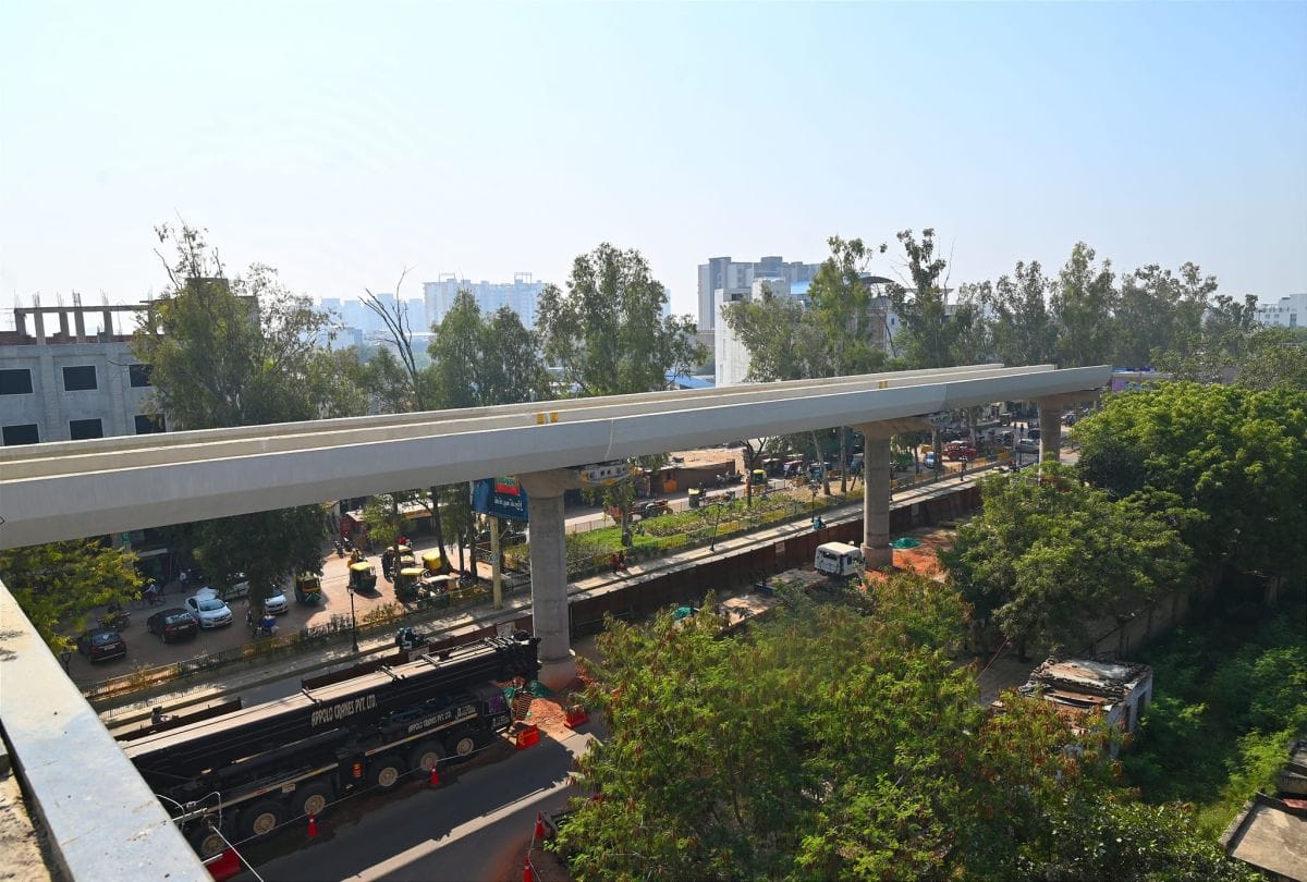 One Year Of Agra Metro Rail Project Work Progress