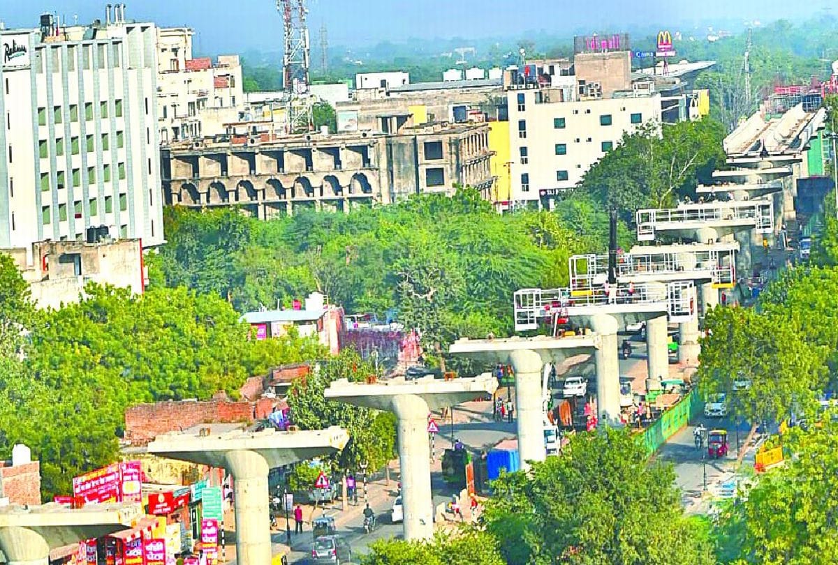 One Year Of Agra Metro Rail Project Work Progress
