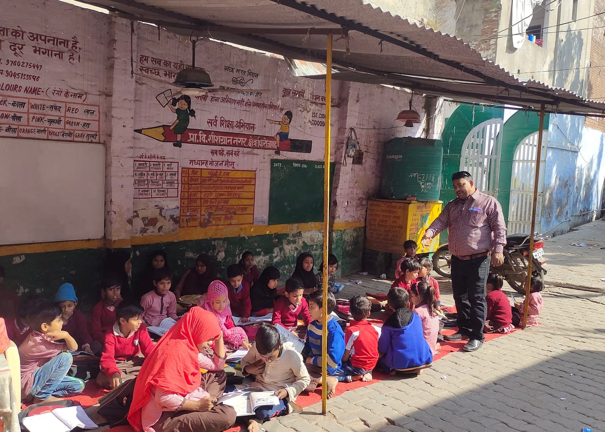 Claims of rejuvenation in council schools, no luck, boundary wall