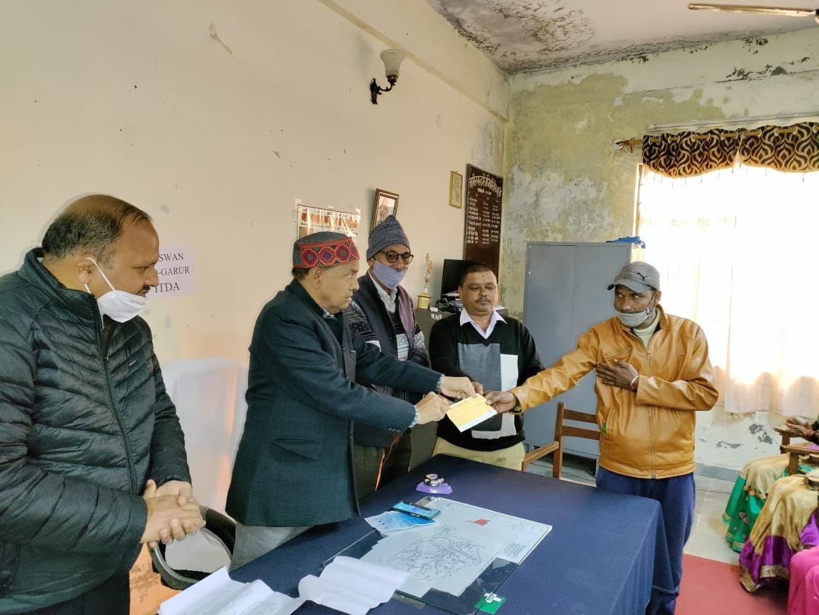 Check Distribution in Garur