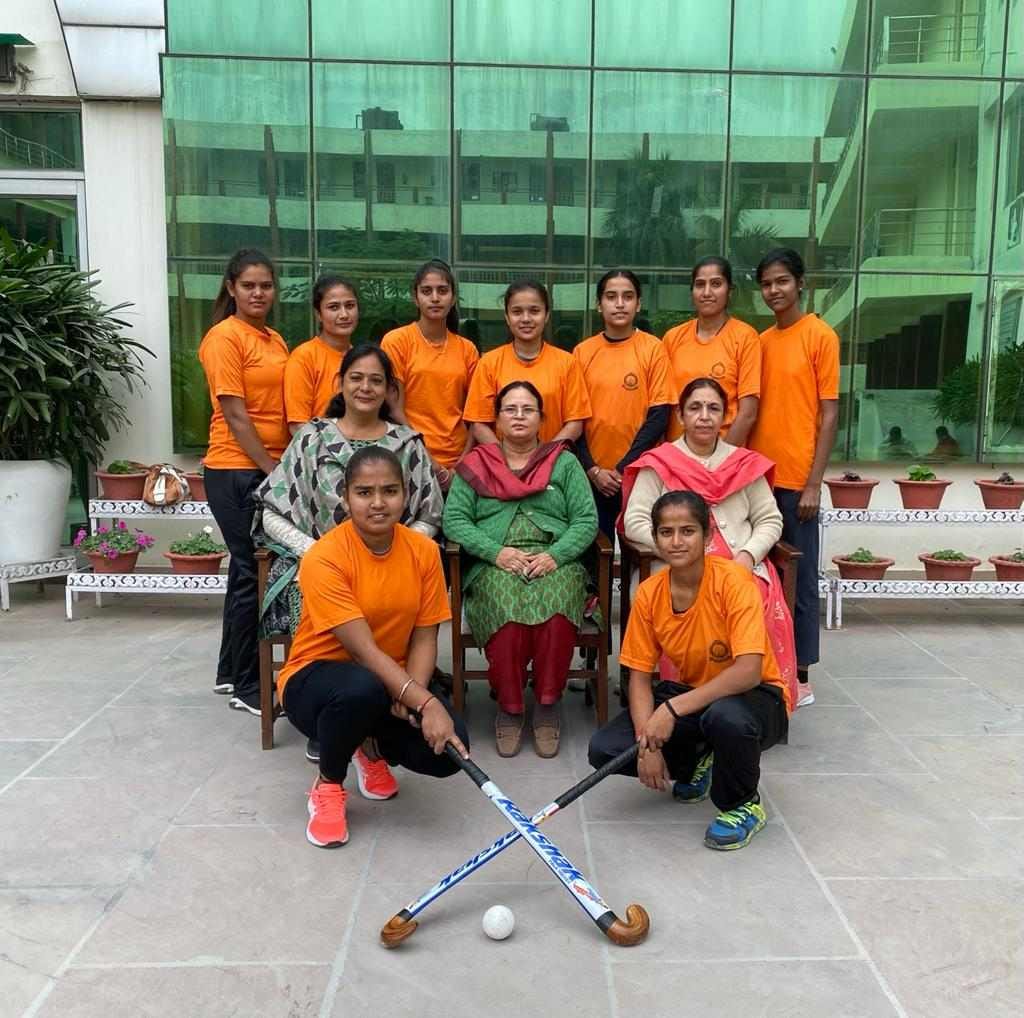 Guru Nanak Girls College won the Zonal Hockey Competition, Yamunanagar