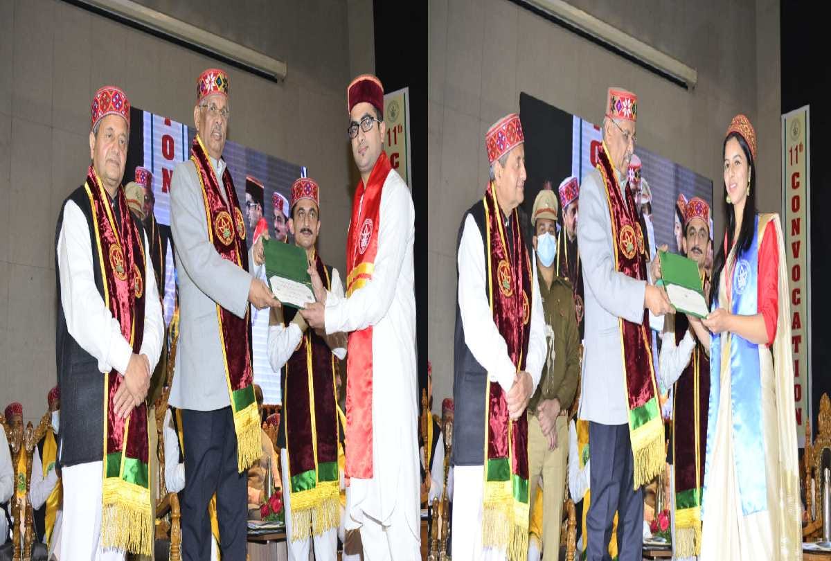 Nauni University Convocation: Gold medals on 11, degrees distributed to 665 meritorious