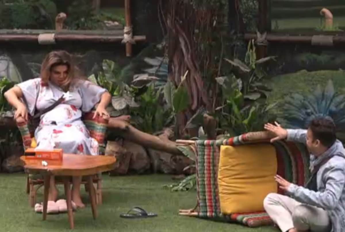 Bigg Boss 15 Rakhi Sawants Julie pushes her husband Ritesh and says get away from me