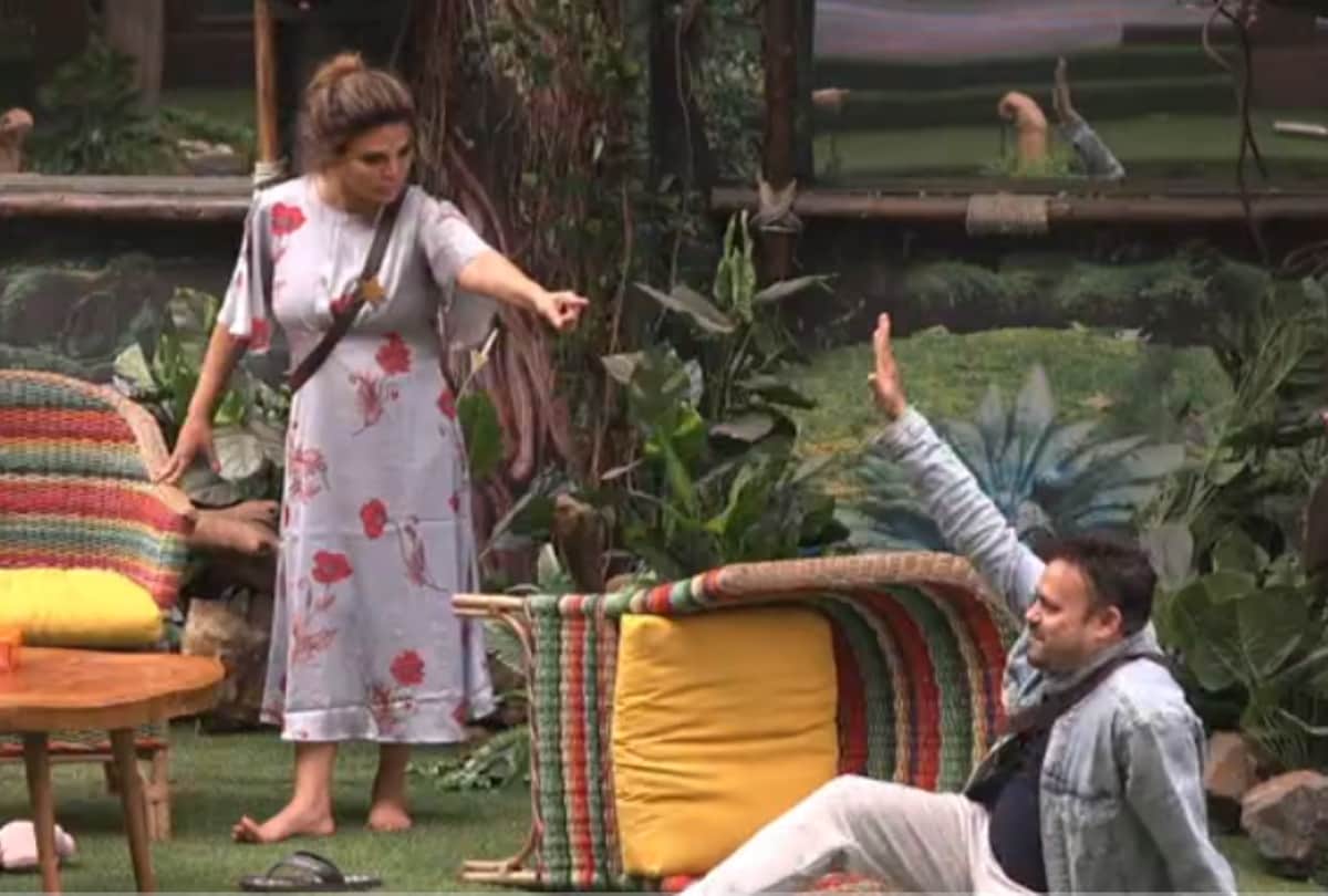 Bigg Boss 15 Rakhi Sawants Julie pushes her husband Ritesh and says get away from me